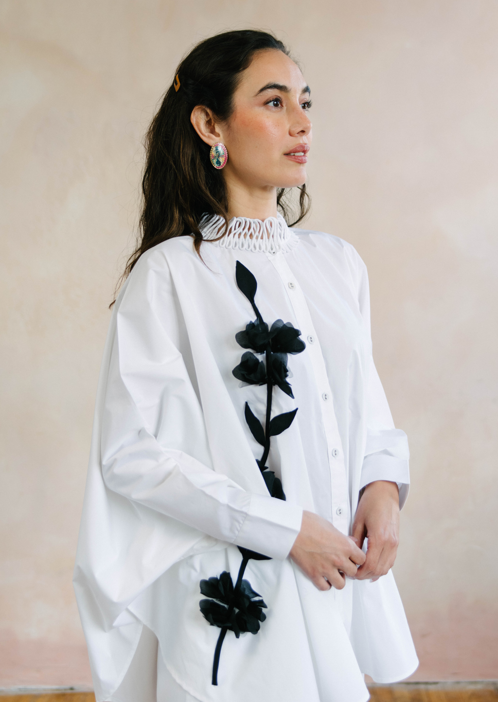 Blossom Cape Shirt