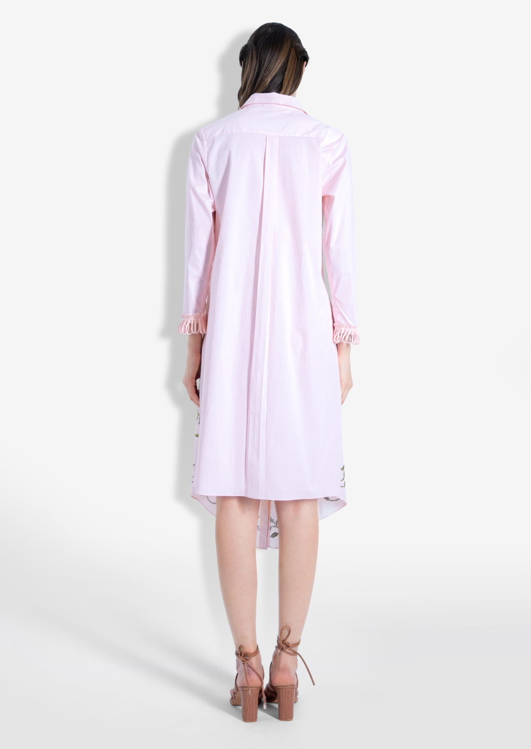 EDEN SHIRT DRESS PINK