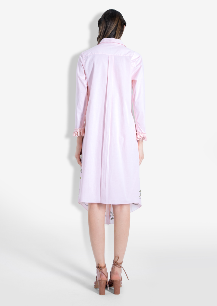 EDEN SHIRT DRESS PINK