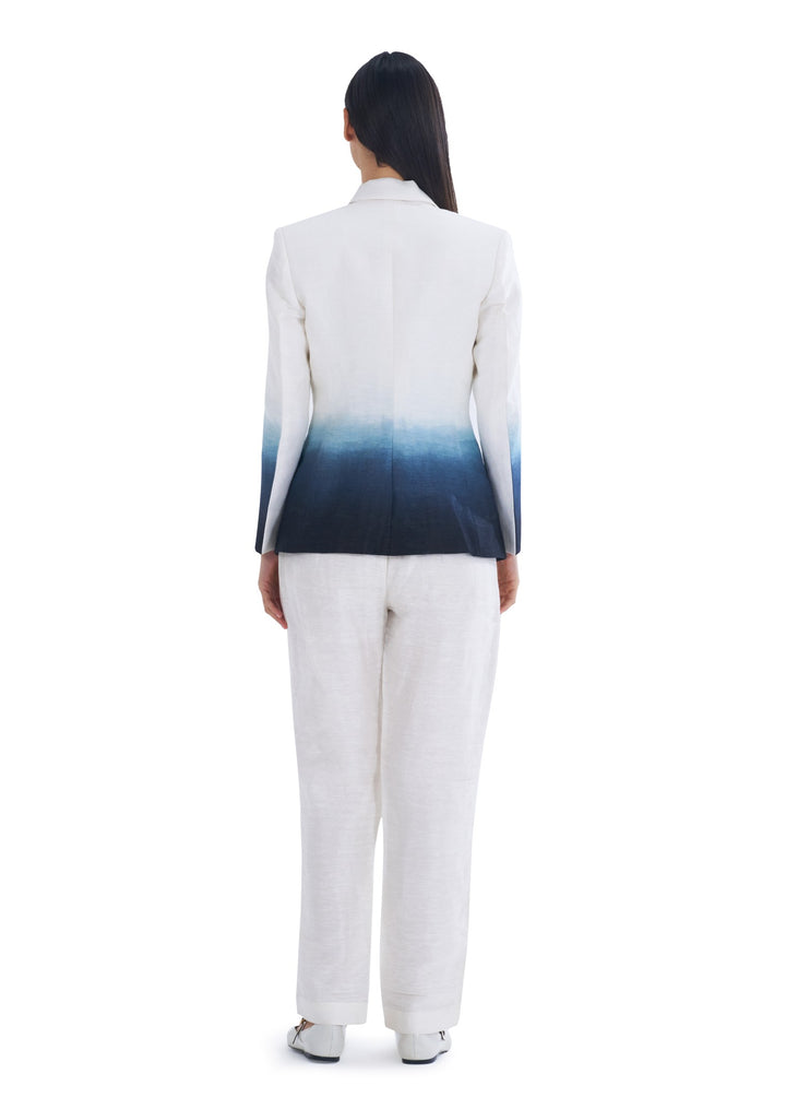 OMBRE PANT SUIT BLUE
