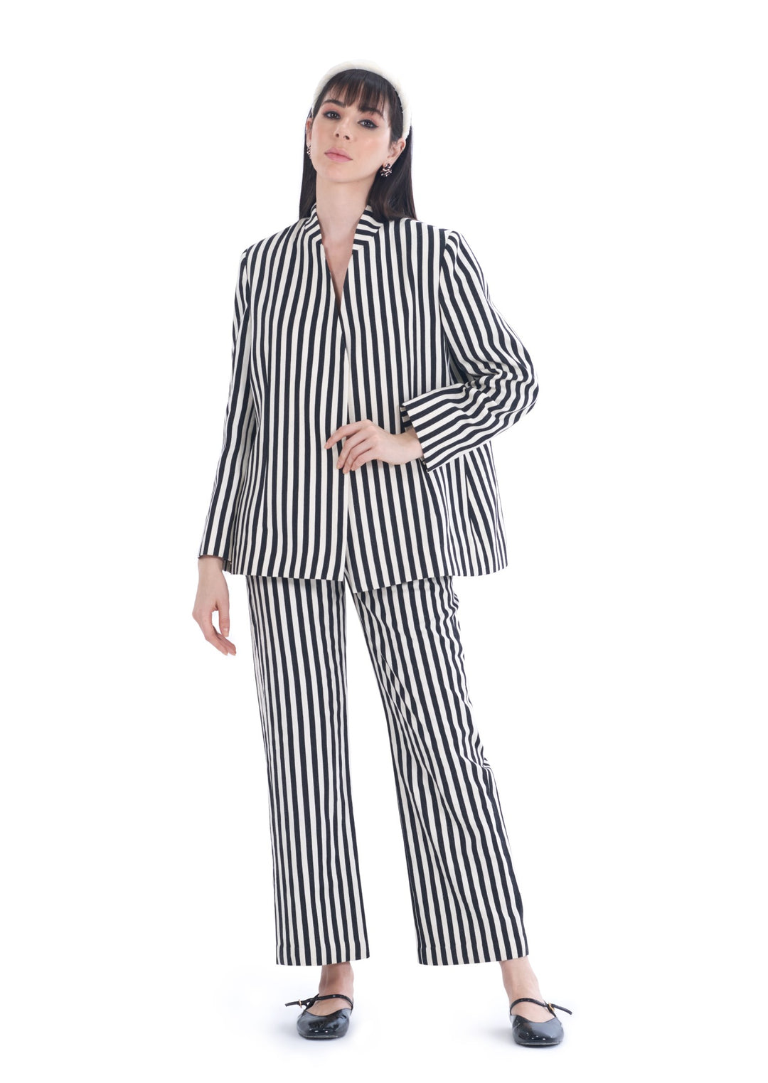 STRIPES PANT SUIT