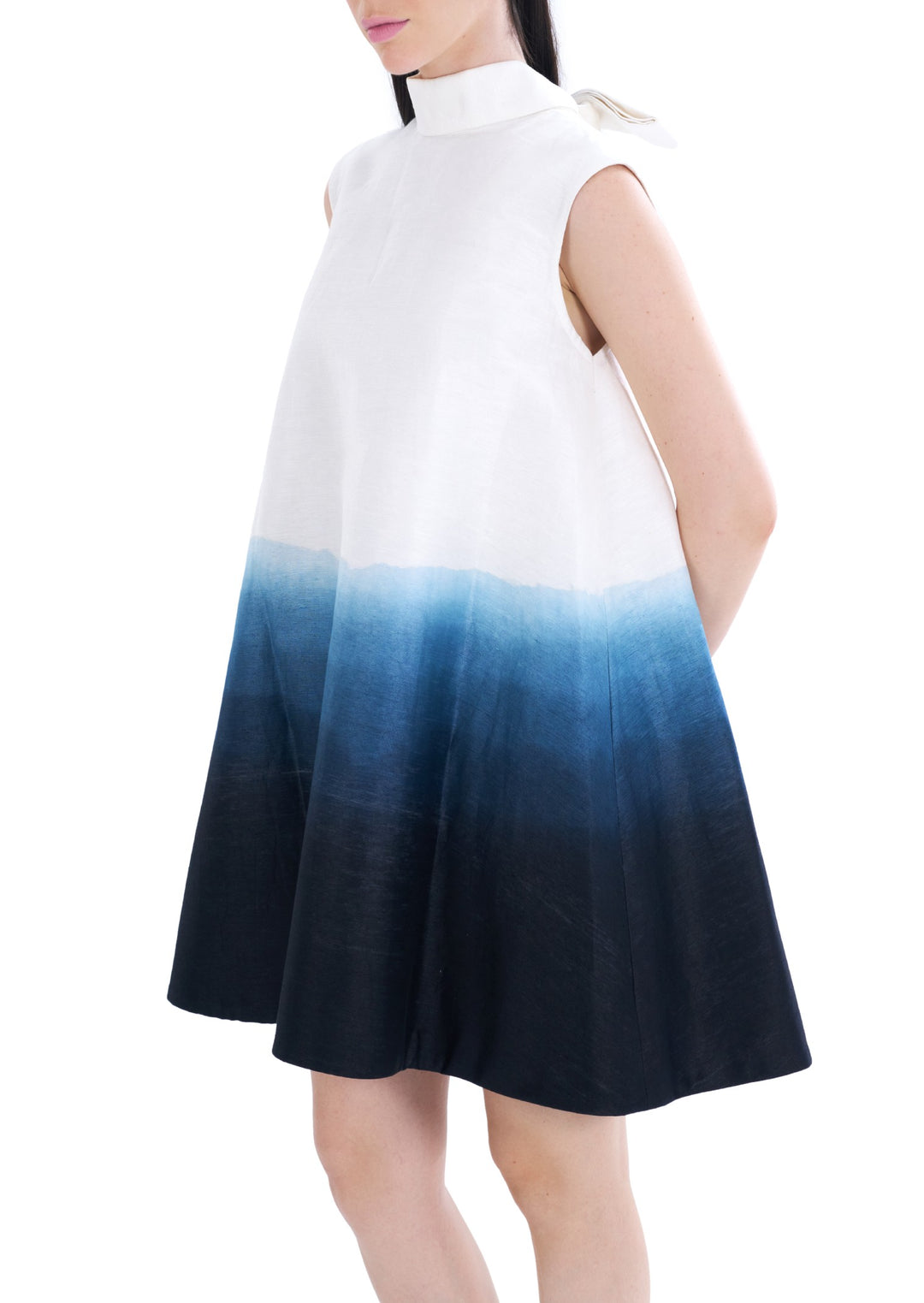 OMBRE MINI DRESS BLUE