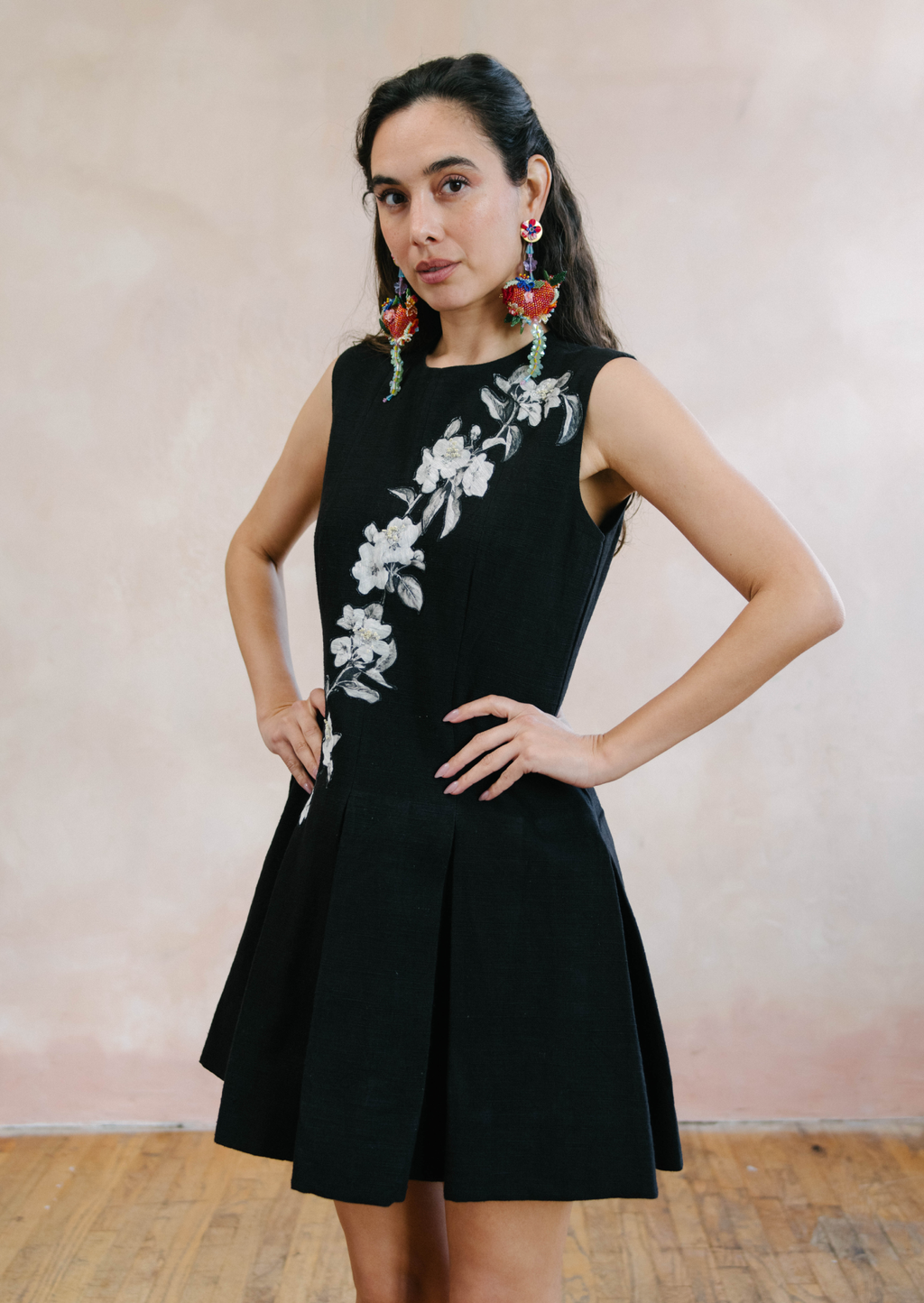 Sakura Mini Pleated Dress