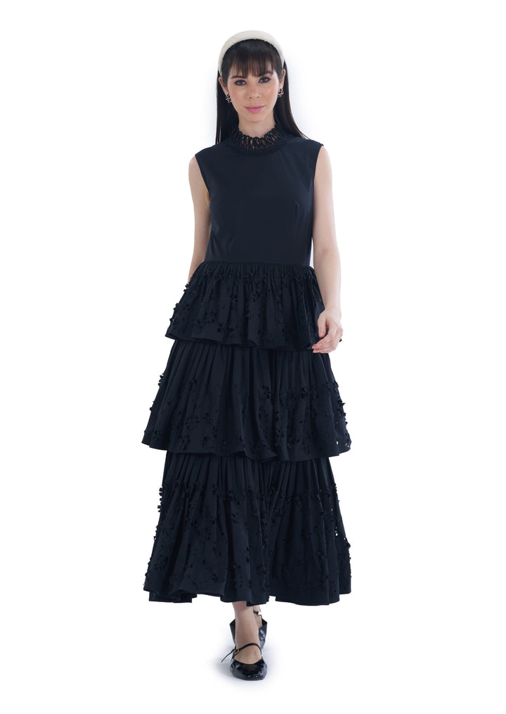 FLOWER TIER DRESS