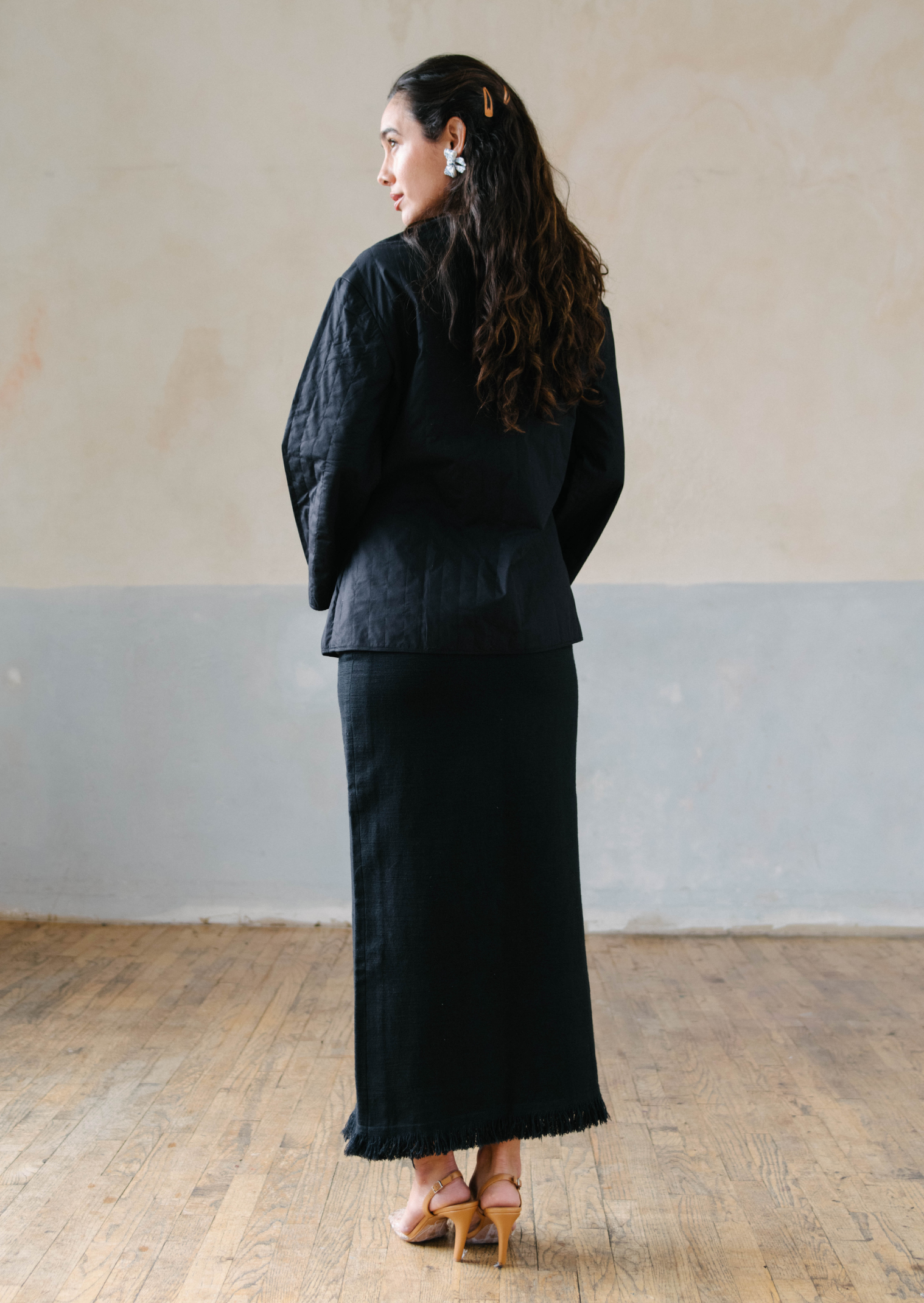 Noir Pencil Skirt