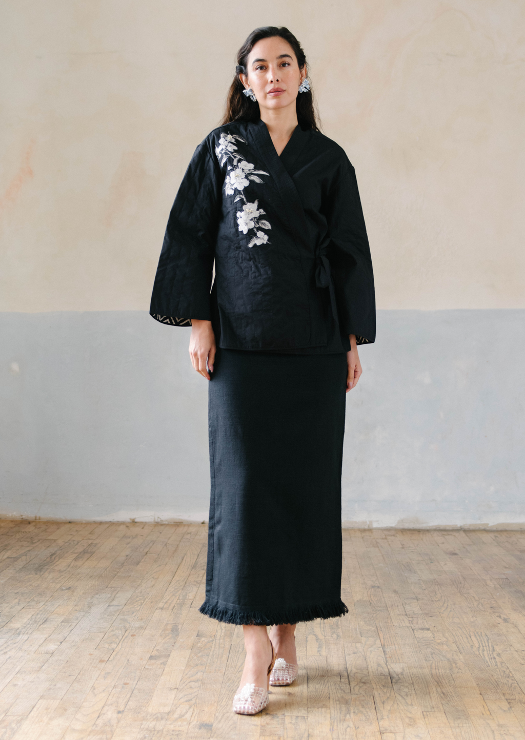 Noir Pencil Skirt