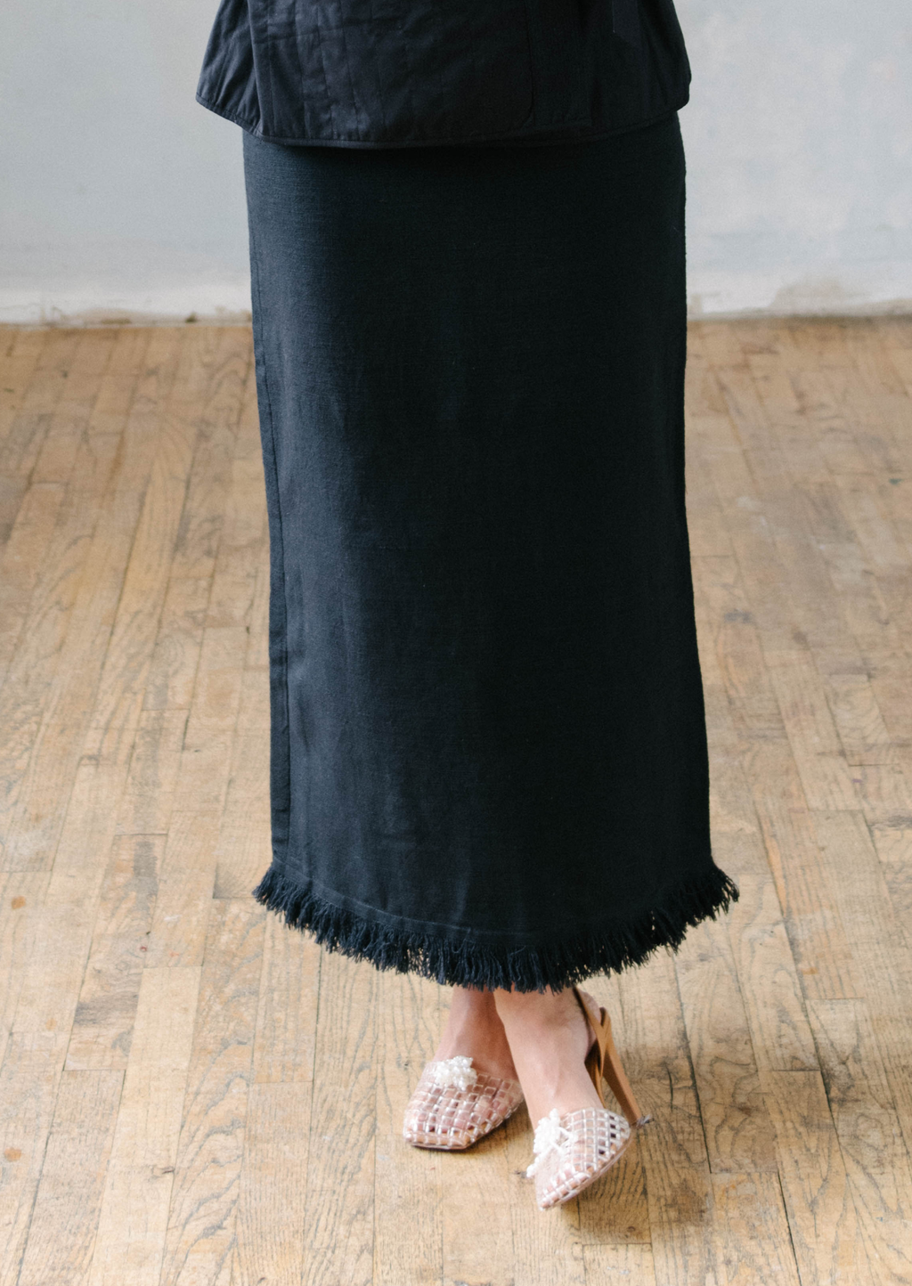 Noir Pencil Skirt