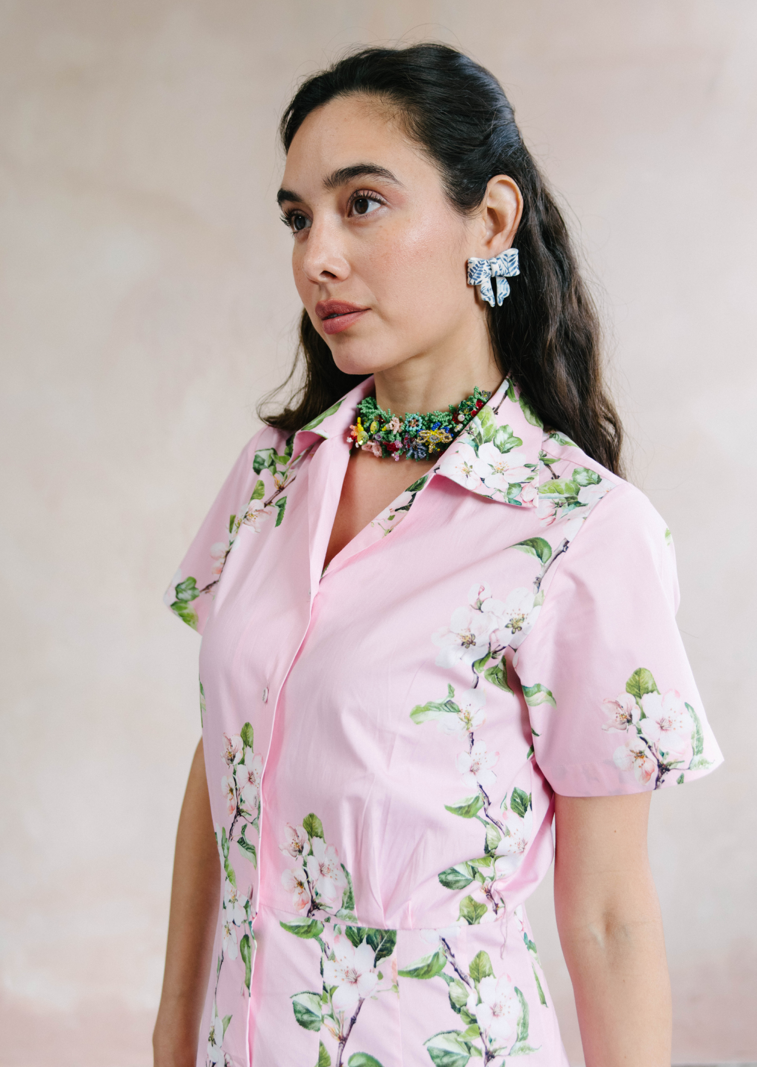Cherry Shirtdress