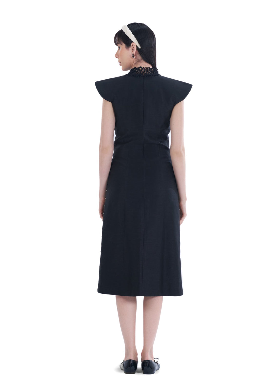 TWILIGHT MIDI DRESS BLACK