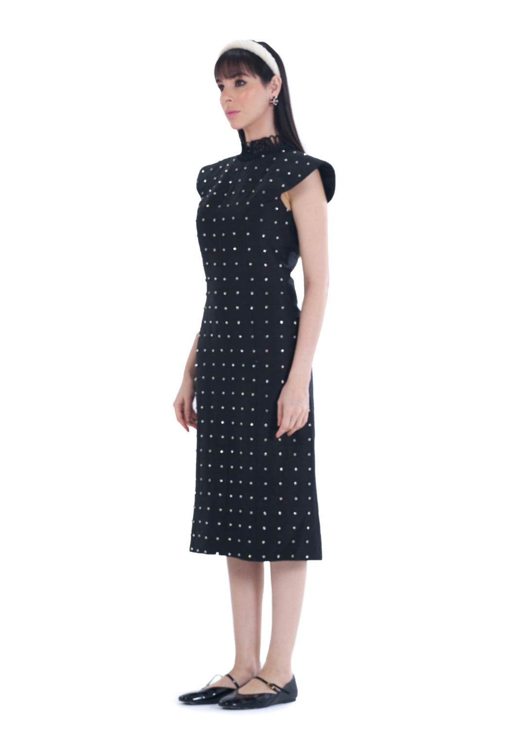 TWILIGHT MIDI DRESS BLACK