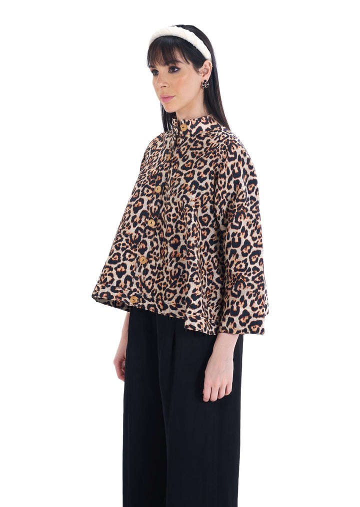 ECLIPSE JACKET LEOPARD PRINT