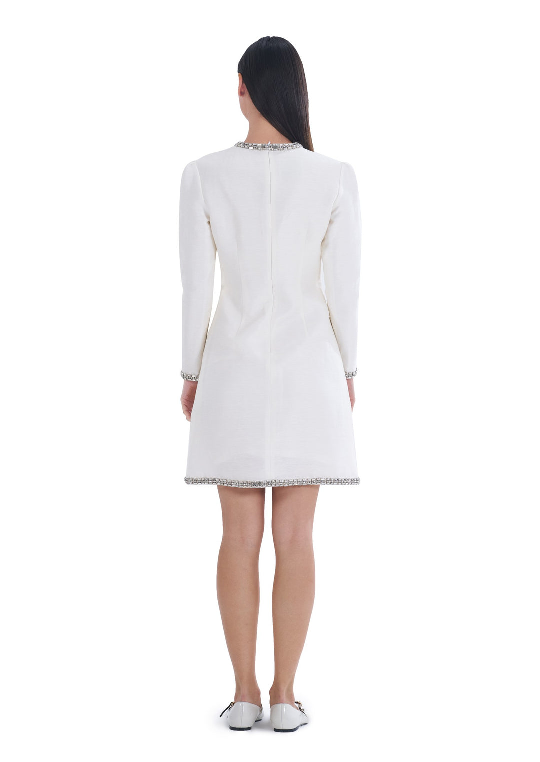 STARLIT MINI DRESS WHITE