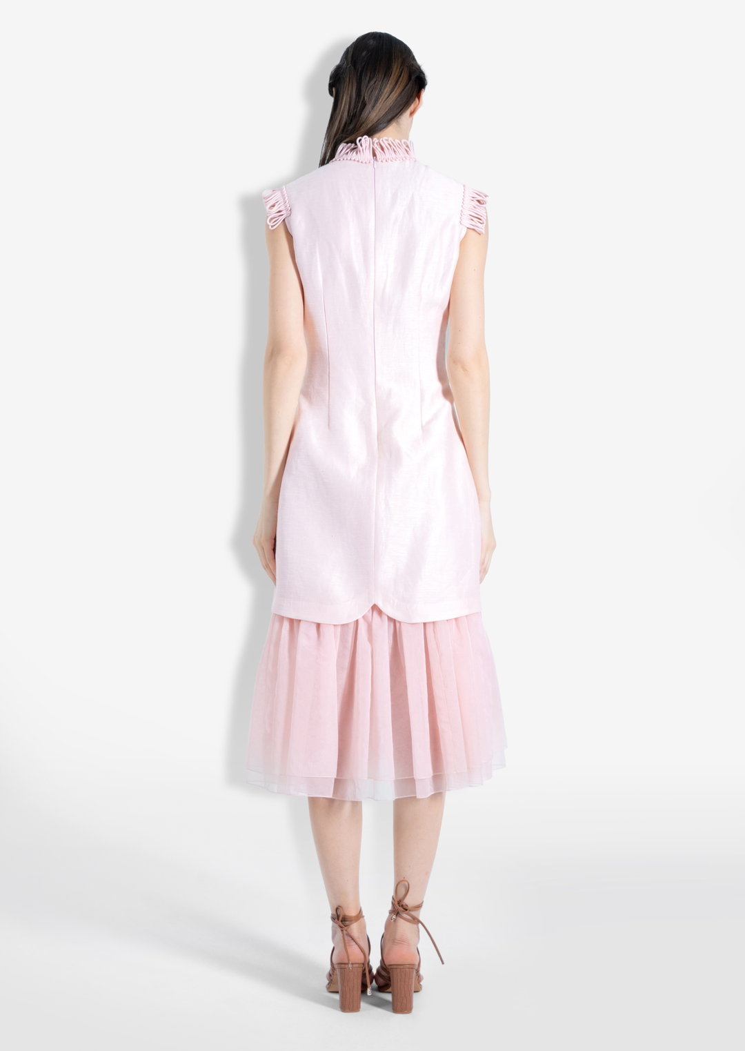 LILY MIDI DRESS PINK