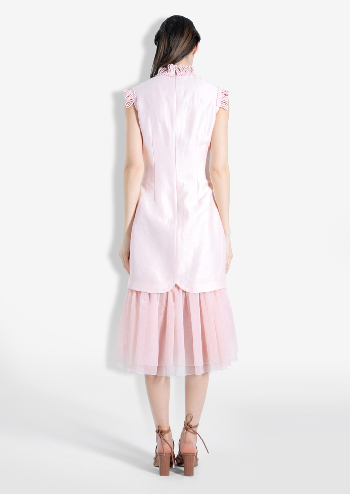 LILY MIDI DRESS PINK