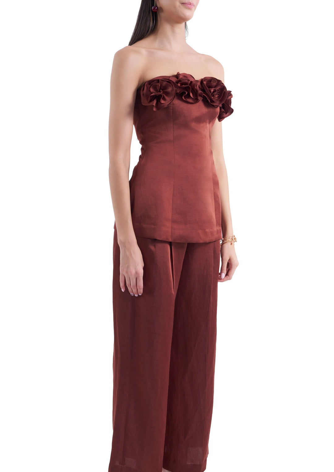 BROWN BUTTERCUP BUSTIER