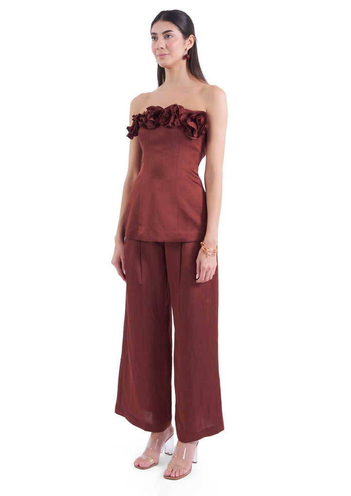 BROWN BUTTERCUP BUSTIER