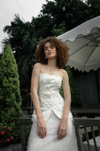 Ivory A-Line Skirt