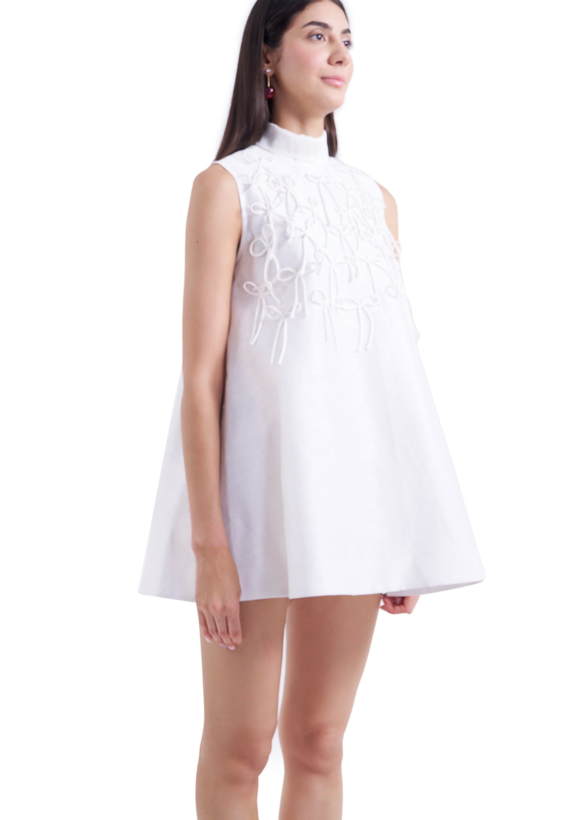 Bow Mini Dress