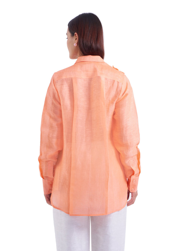 MAGNOLIA SHIRT CORAL