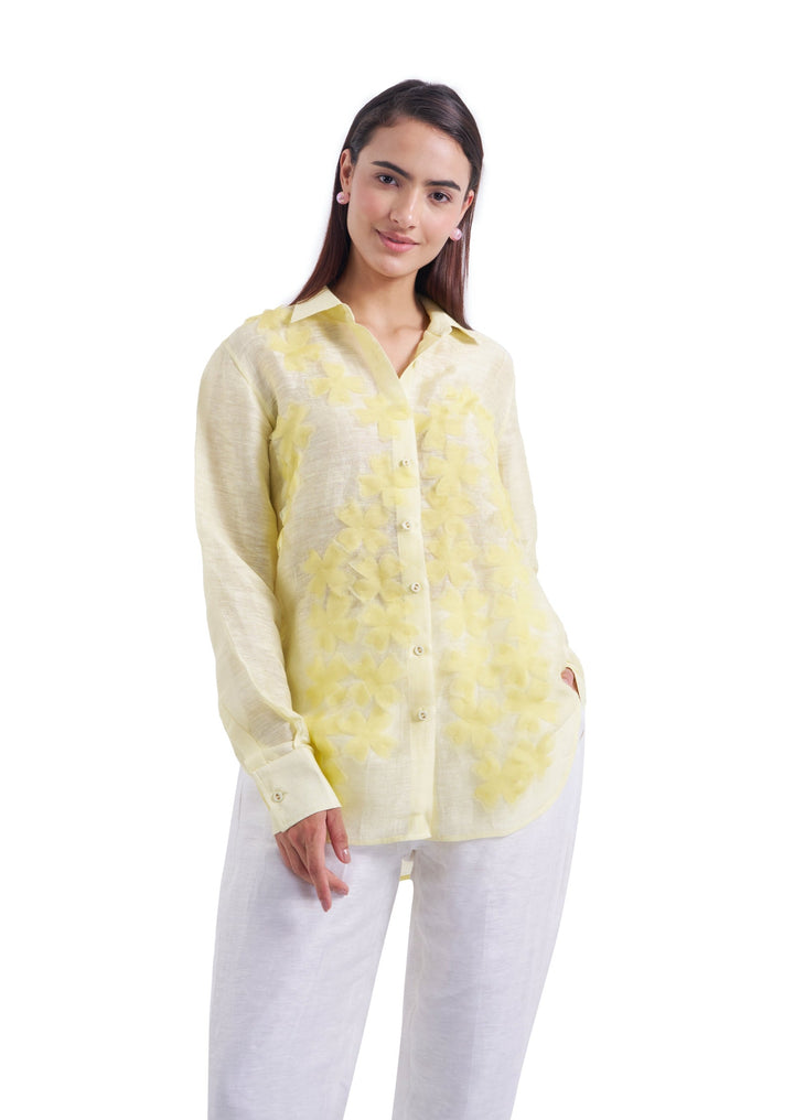 MAGNOLIA SHIRT YELLOW